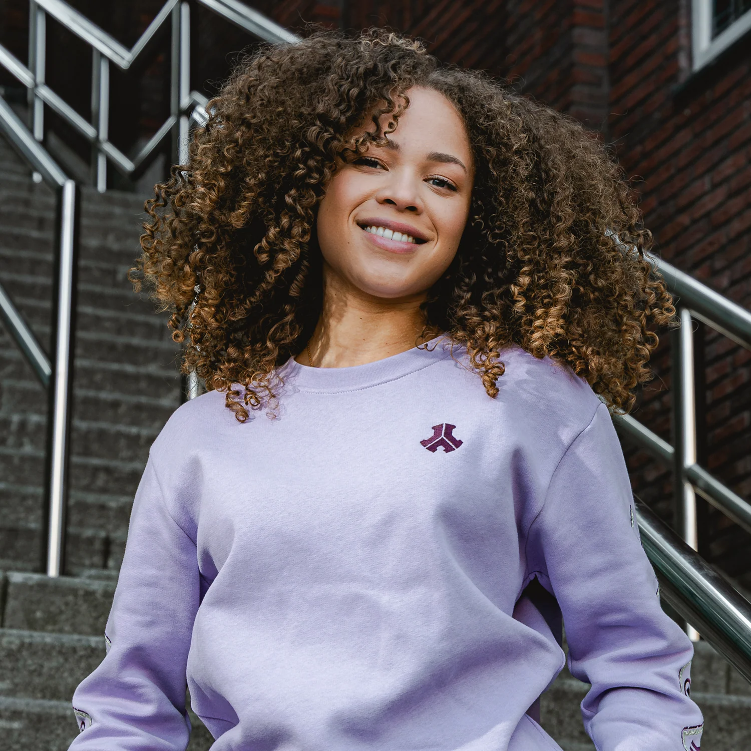Defqon.1 Lilac Boyfriend Crewneck - Image 2