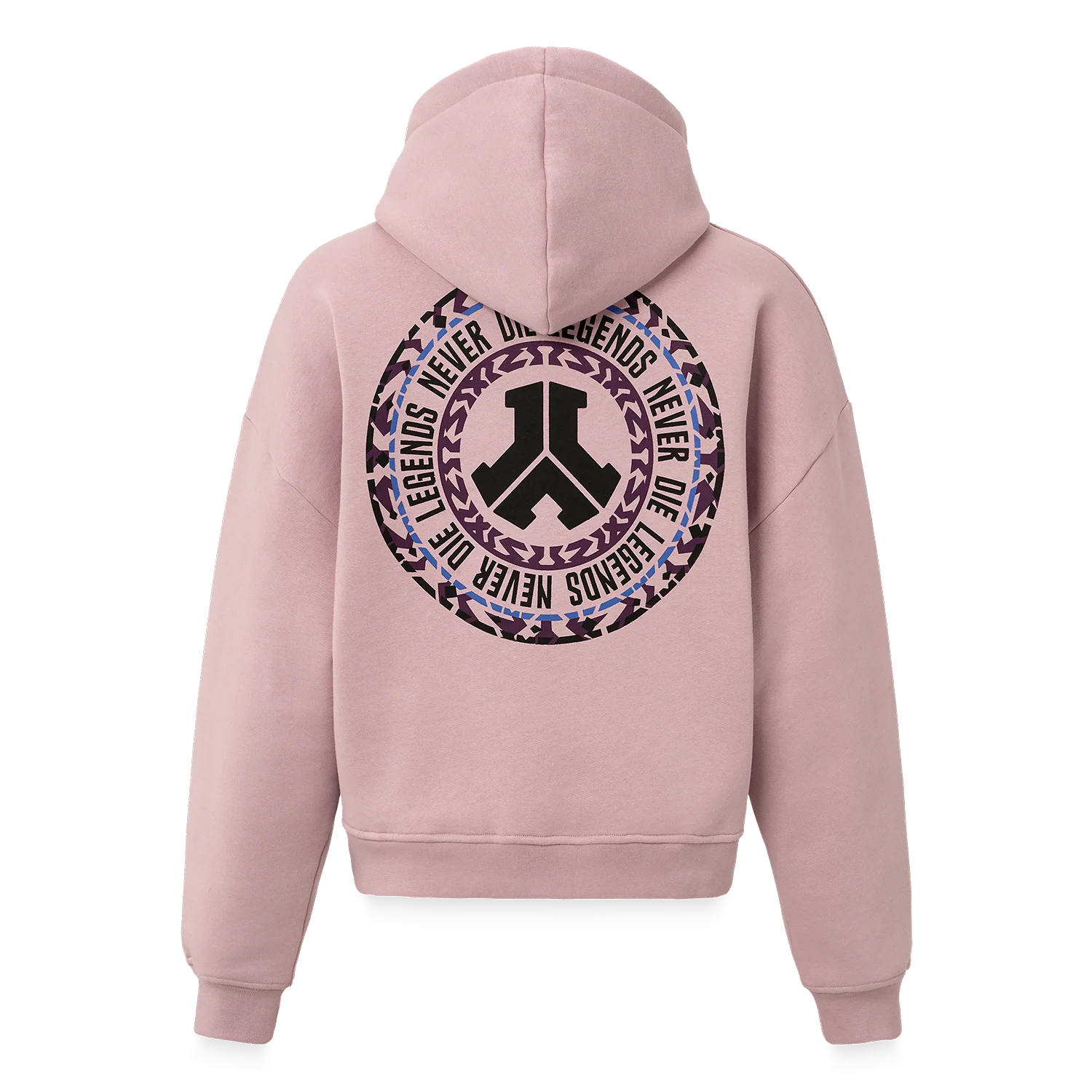 Defqon.1 Dusty Mauve Boyfriend Hoodie - Image 3